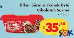 ÜLKER SÜRMİX EKMEK ÜSTÜ ÇİKOLATALI SÜRME 180 G